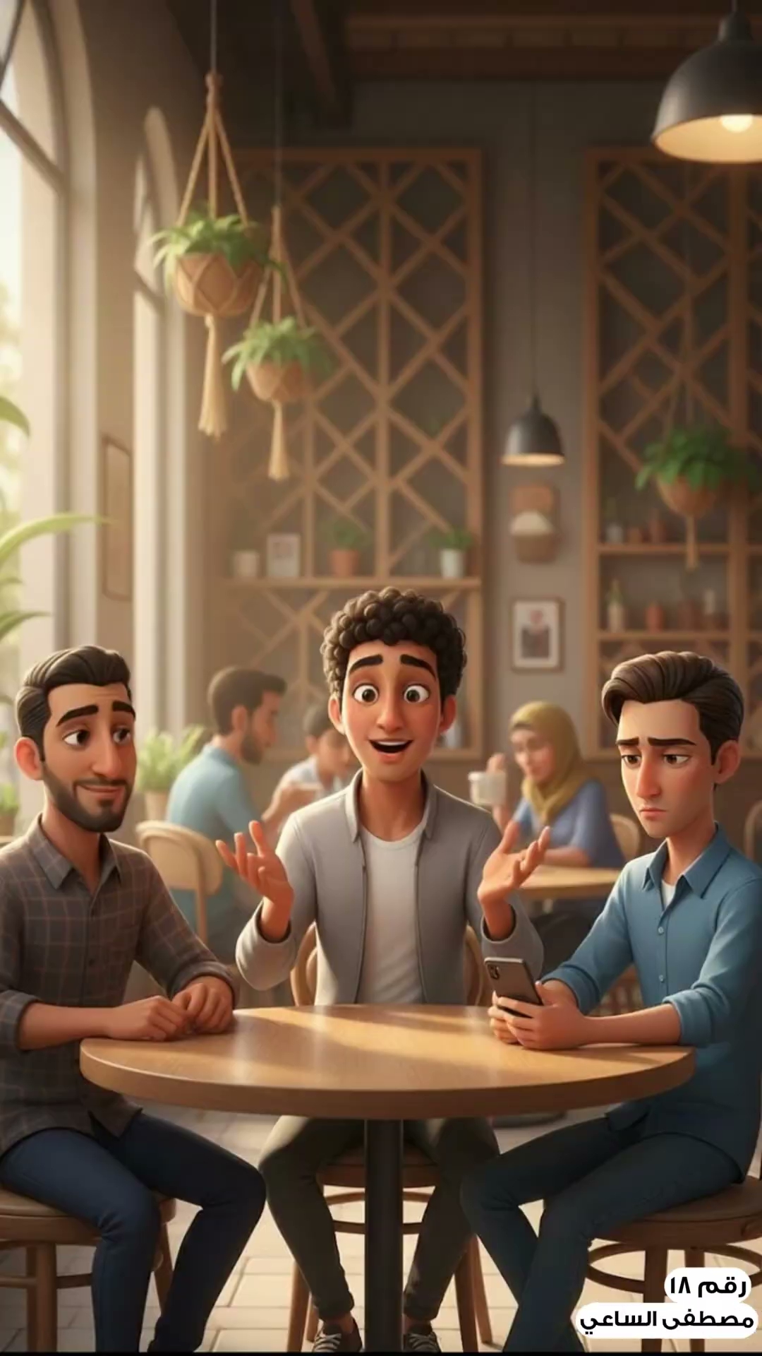 حملة المرشح مصطفى الساعي: إعلان انتخابي سينمائي بالذكاء الاصطناعي