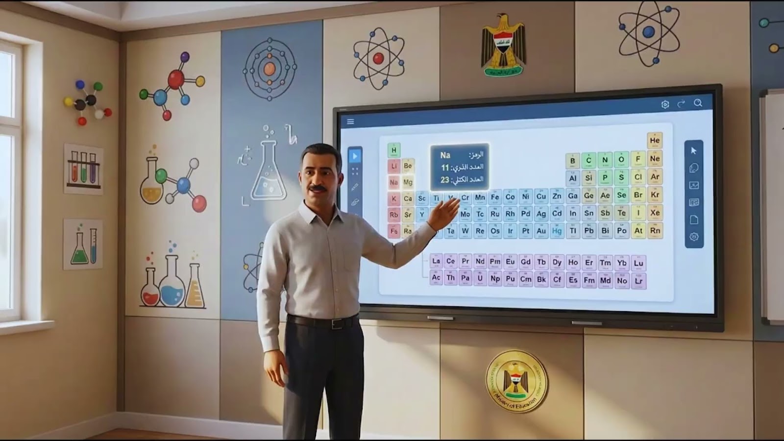 منهاج التعليم: إعلان مدرس عراقي وتبسيط المواد العلمية